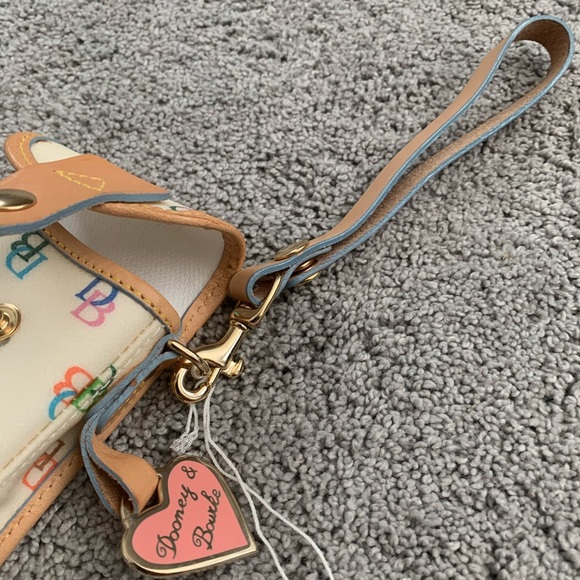 Dooney & Bourne cell phone holder rainbow vintage - Picture 8 of 8